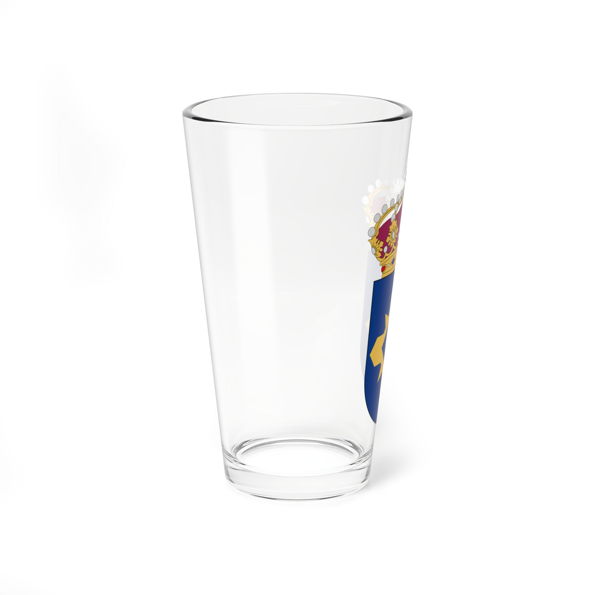 Säkerhets- och integritetsskyddsnämnden vapen (Sweden) (Coat of Arms) Pint Glass 16oz