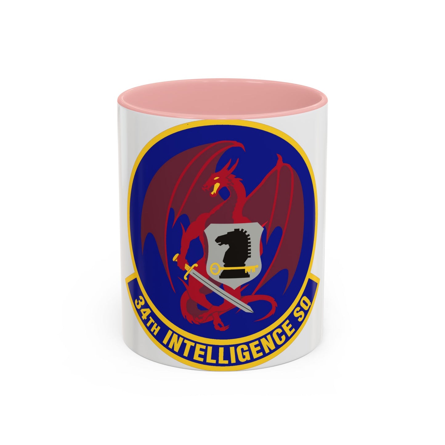 34th Intelligence Squadron (U.S. Air Force) Accent Coffee Mug