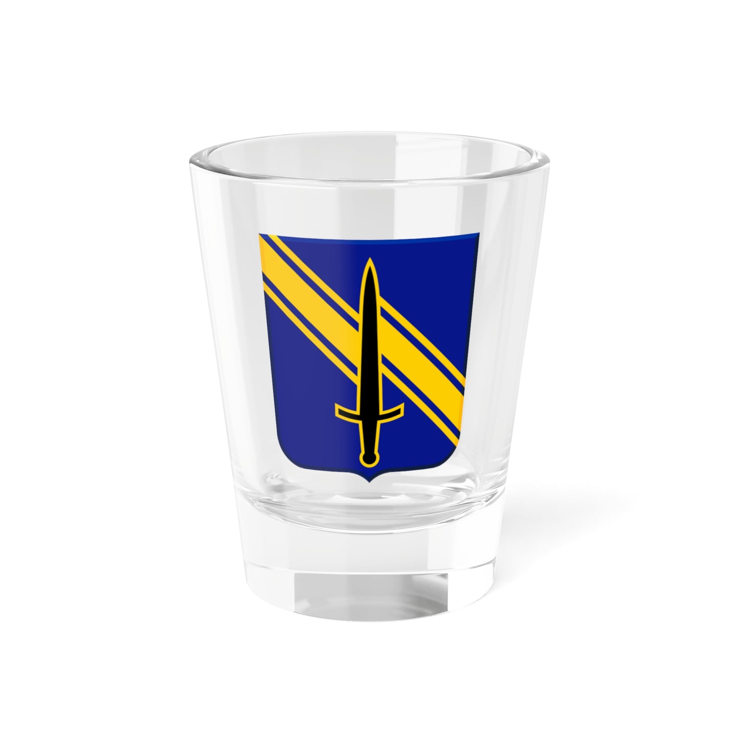 Verre à liqueur 1ère brigade d'assistance aux forces de sécurité v2 (armée américaine) 1,5 oz