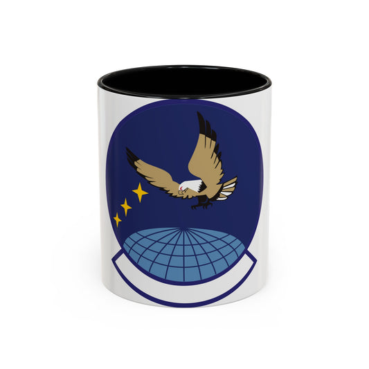 4 Space Control Squadron AFSPC (U.S. Air Force) Accent Coffee Mug
