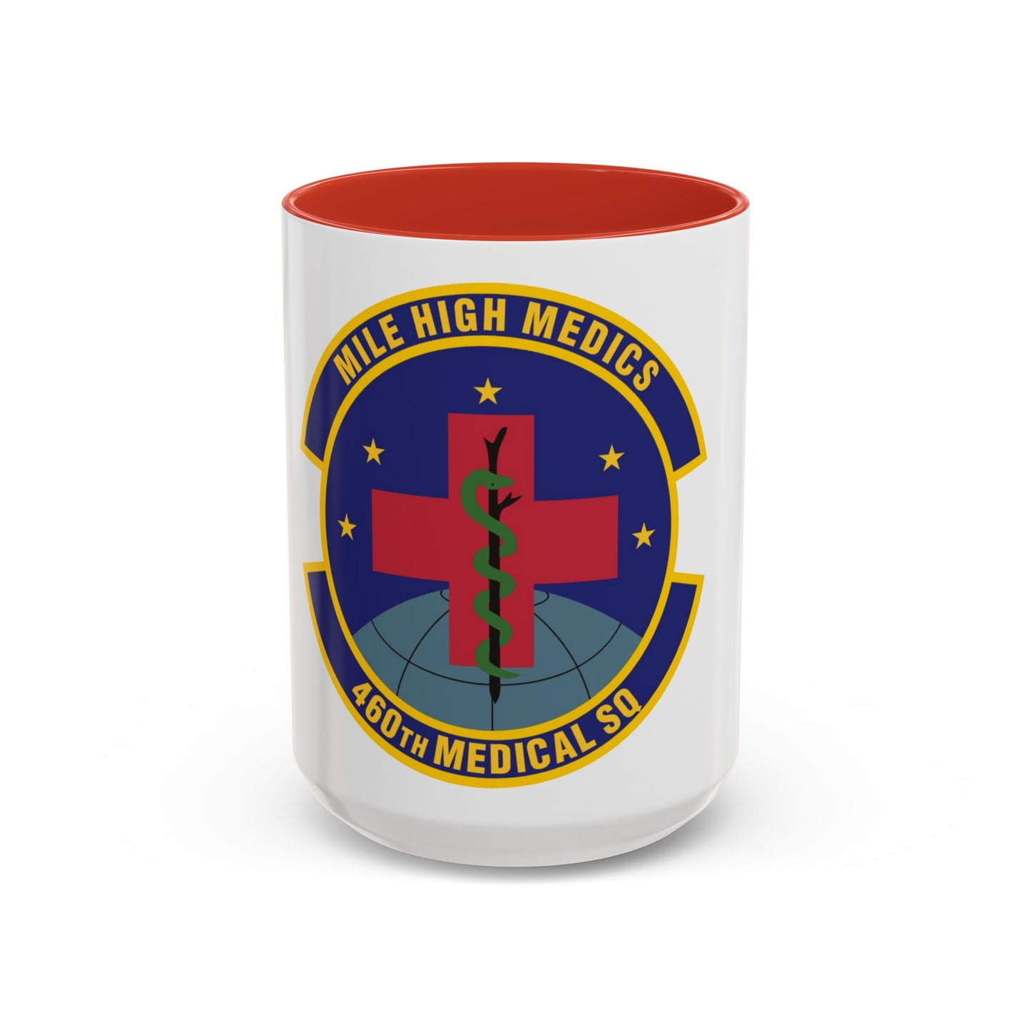 460th Medical Squadron (U.S. Air Force) Accent Coffee Mug