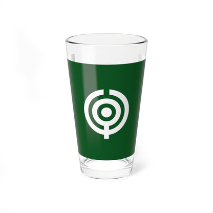 Flag of Hayashima Okayama (Japan) Pint Glass 16oz