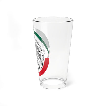Senate Seal Mexico (Mexico) (Coat of Arms) Pint Glass 16oz