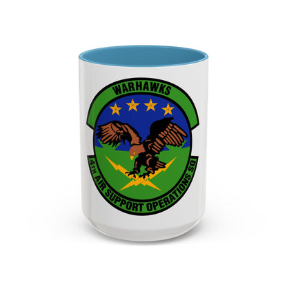 4 Air Support Operations Sq USAFE (U.S. Air Force) Accent Coffee Mug