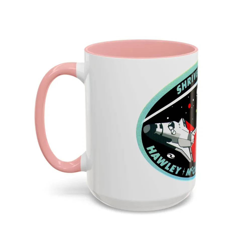 STS 31 (NASA) Accent Coffee Mug-Go Mug Yourself