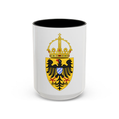 Coat of arms of Louis IV, Holy Roman Emperor - Accent Coffee Mug