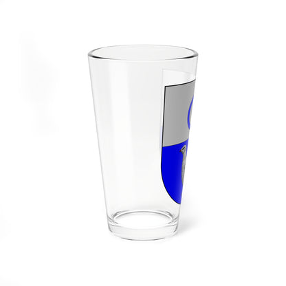 Kiruna kommunvapen (Sweden) (Coat of Arms) Pint Glass 16oz