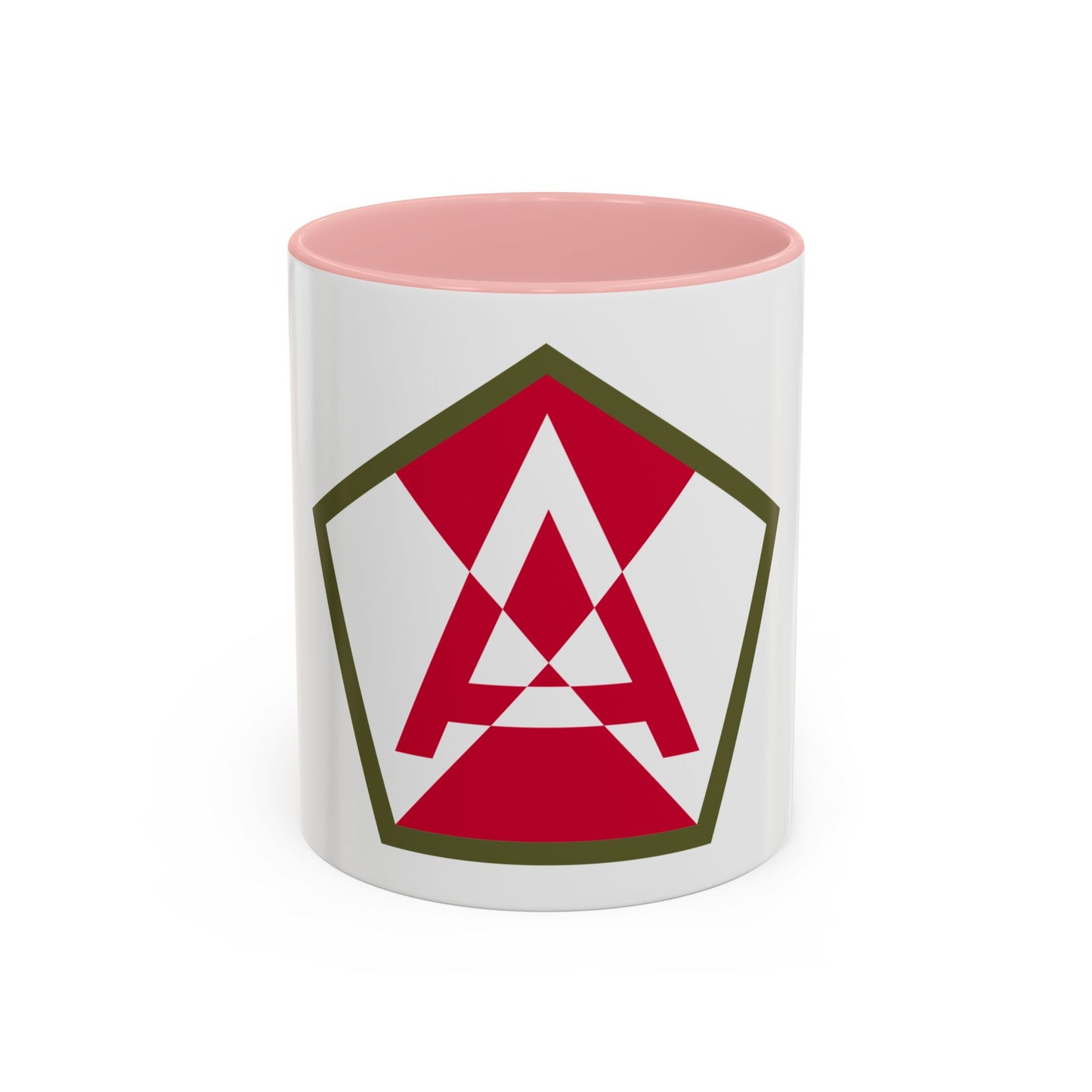 Fifteenth United States (U.S. Army) Accent Coffee Mug