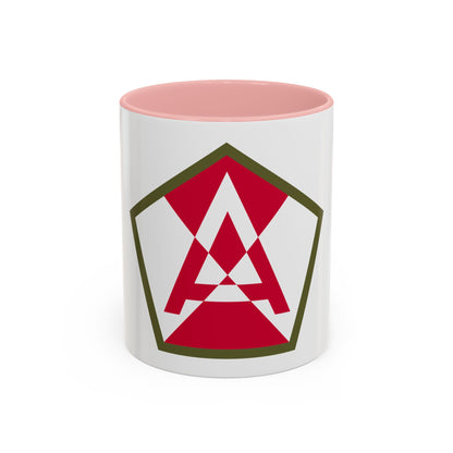 Fifteenth United States (U.S. Army) Accent Coffee Mug