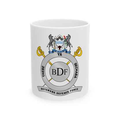 Botswana Defence Force - White Coffee Mug