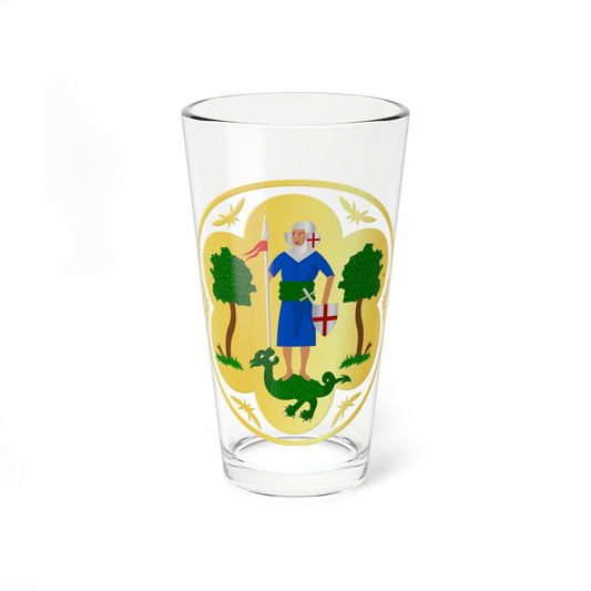 Sint Joriskapittel wapen (Netherlands) (Coat of Arms) Pint Glass 16oz
