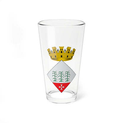 Escudo de Alcanar (Spain) (Coat of Arms) Pint Glass 16oz