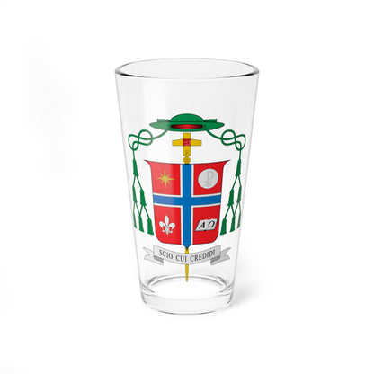 Escudo de Elio Rama (Spain) (Coat of Arms) Pint Glass 16oz