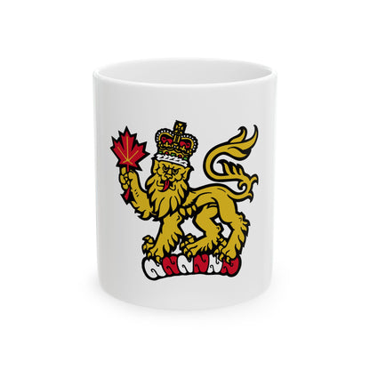 Canadian Crest - White Coffee Mug