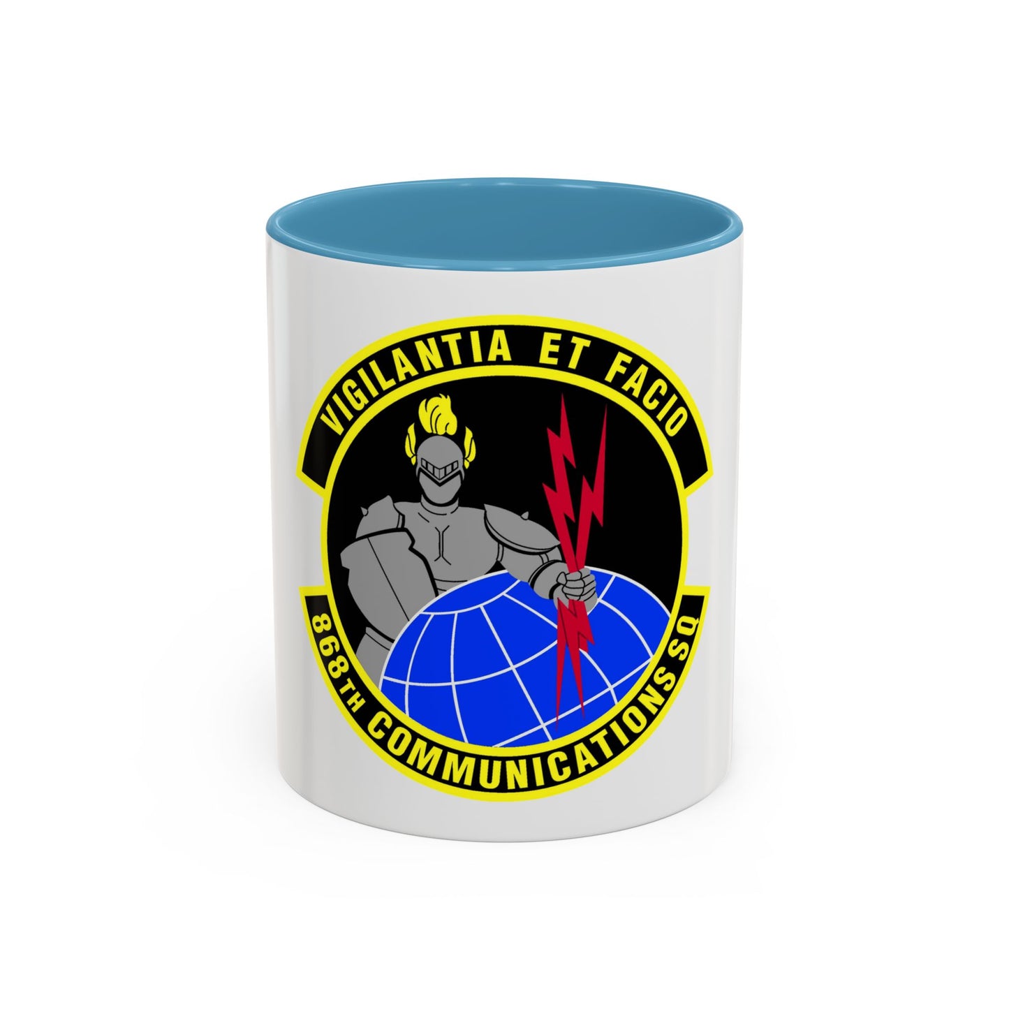 868th Communications Squadron (U.S. Air Force) Accent Coffee Mug