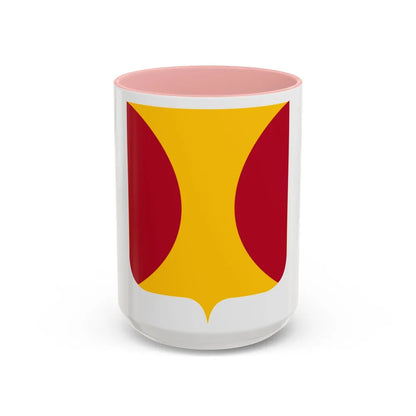 Panama Canal Department (U.S. Army) Accent Coffee Mug-15oz-Pink-Go Mug Yourself