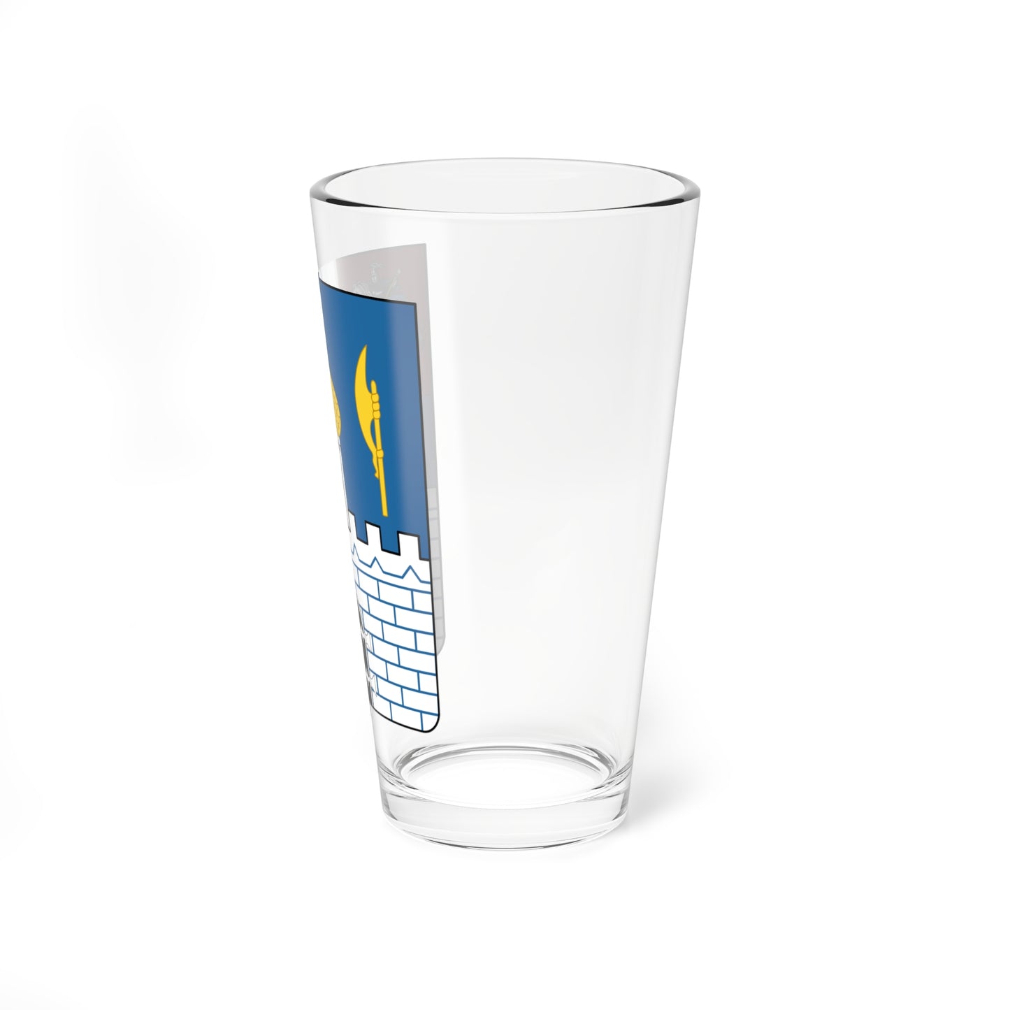 Coat of Arms with canton of Sergiev Posad Moscow oblast (Russia) (Coat of Arms) Pint Glass 16oz