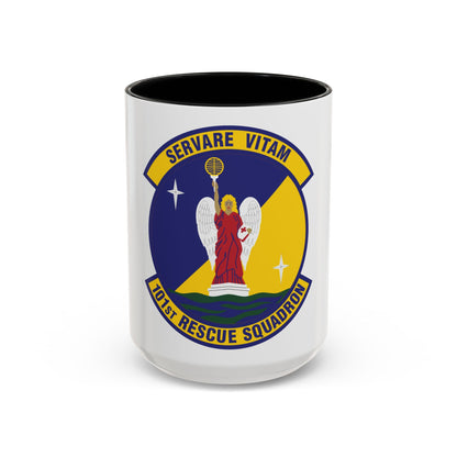 101st Rescue Squadron (U.S. Air Force) Accent Coffee Mug