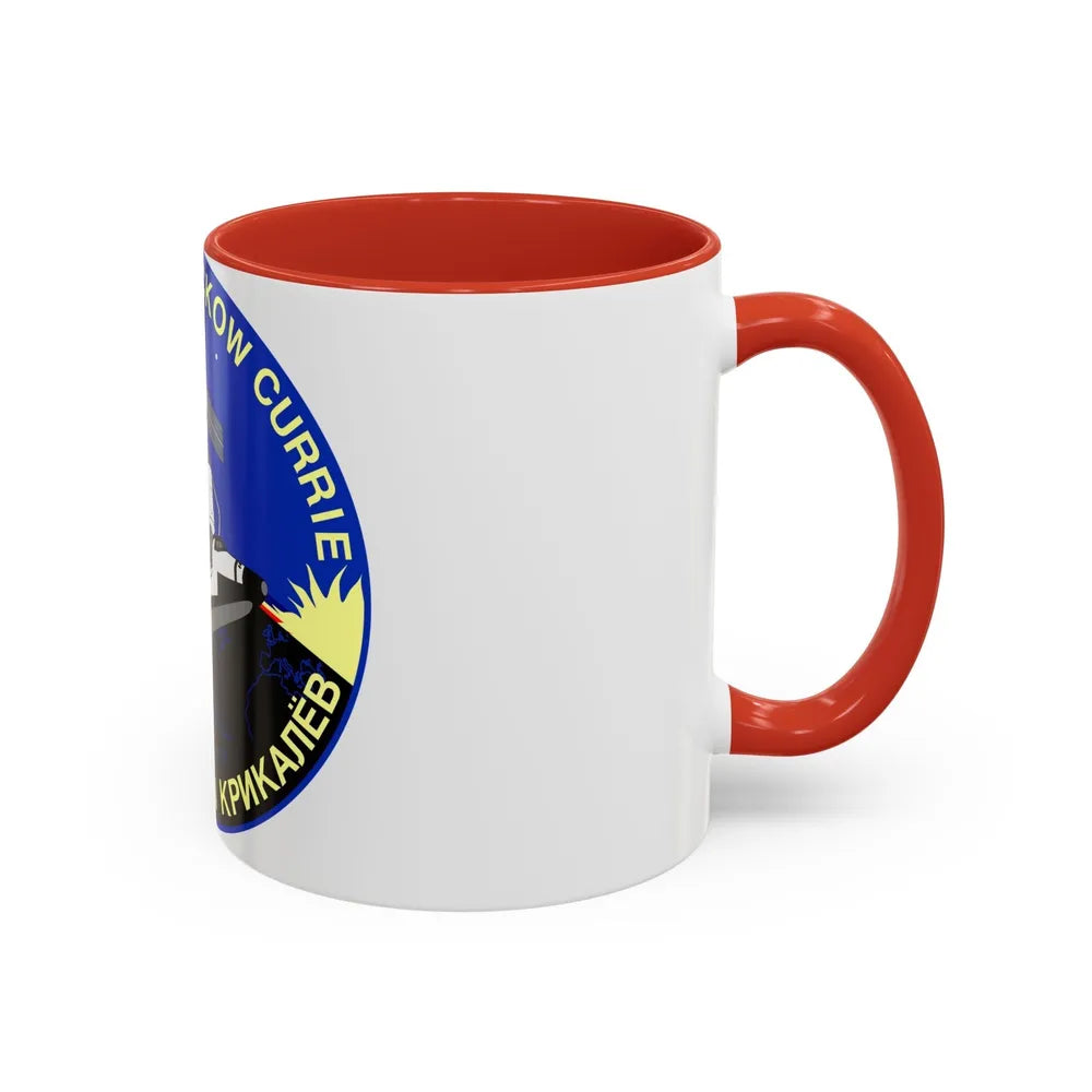 STS 88 (NASA) Accent Coffee Mug-Go Mug Yourself