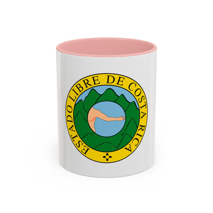 Coat of arms of Costa Rica (1824-1840 and 1842-1848) - Accent Coffee Mug