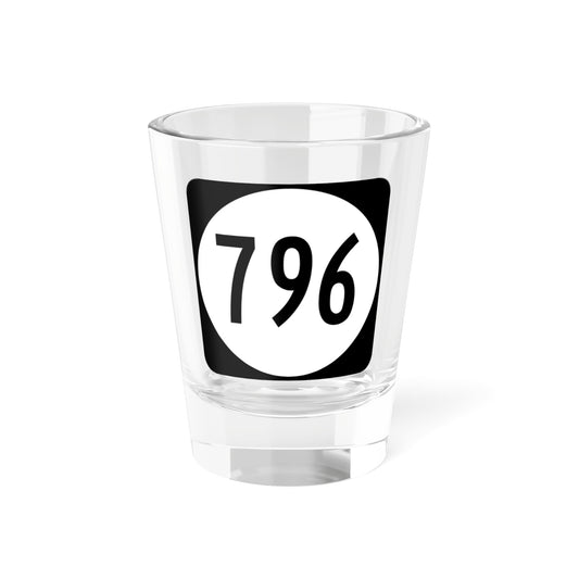 Circle sign 796 Virginia (Virginia) (Road Sign) Shot Glass 1.5oz
