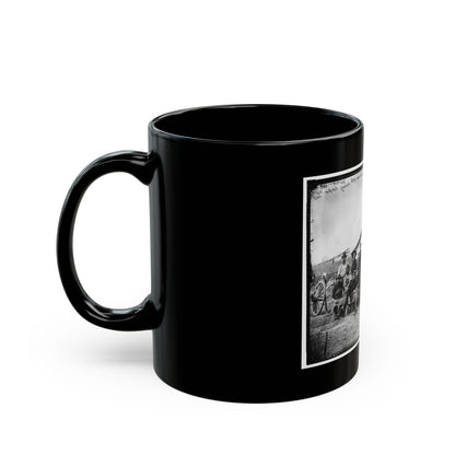 Petersburg, Virginia. Group Of Mechanics Of 1st Division, 9th Army Corps (U.S. Civil War) Black Coffee Mug