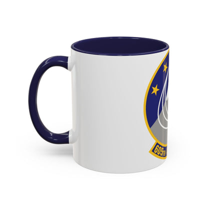 605th Air Operations Squadron (U.S. Air Force) Accent Coffee Mug