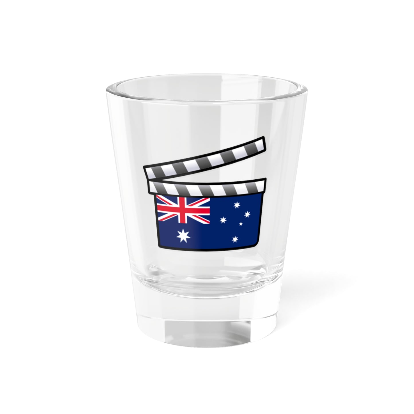 Australia film clapperboard (Australia) Shot Glass 1.5oz