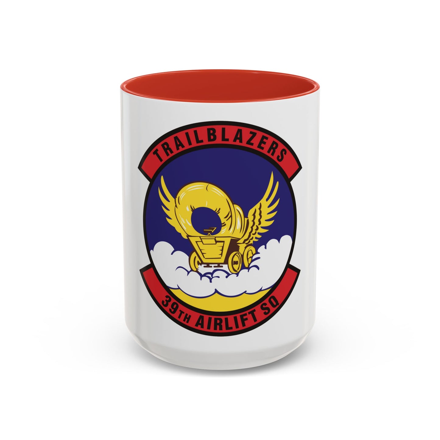 39th Airlift Squadron (U.S. Air Force) Accent Coffee Mug