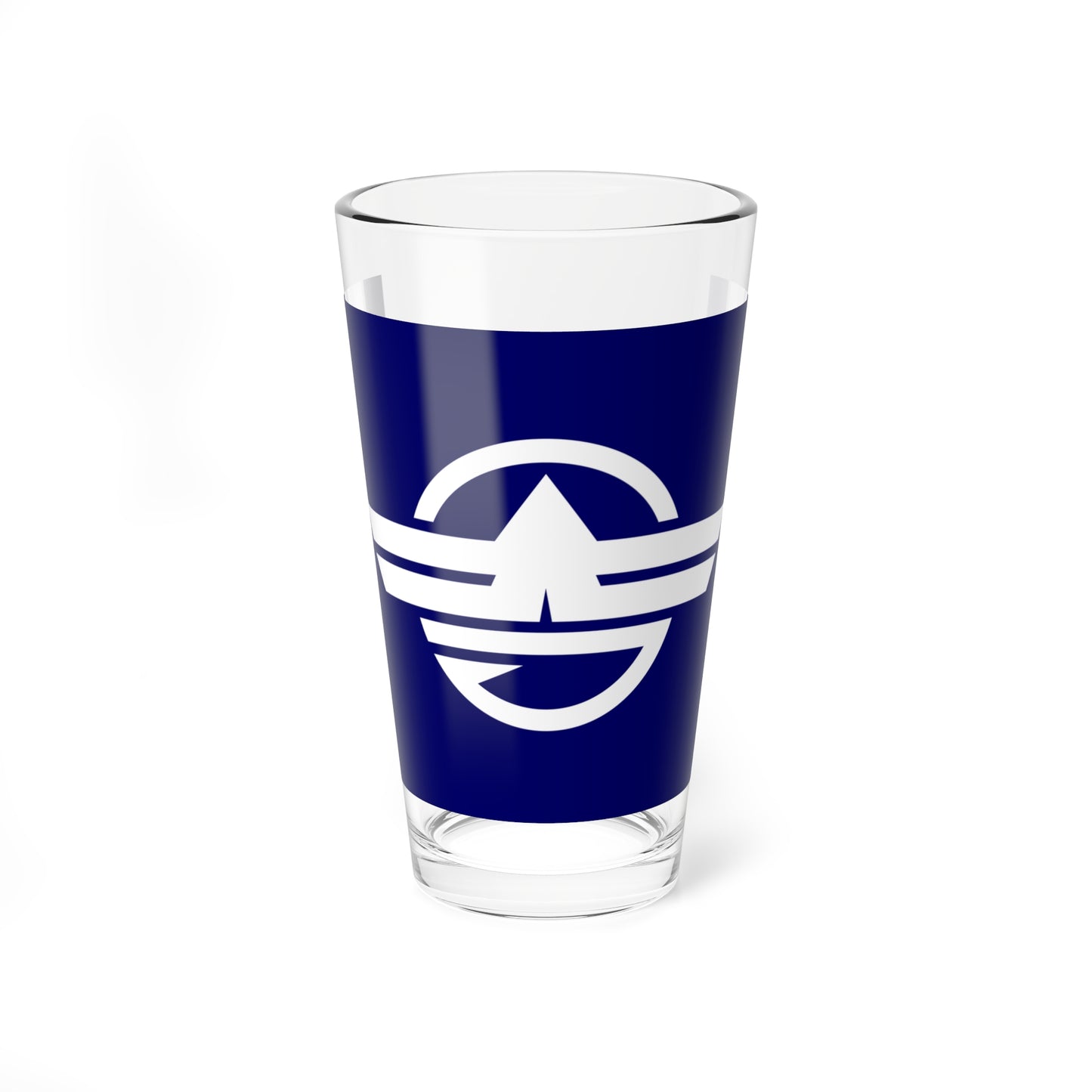 Flag of Ōkuma Fukushima (Japan) Pint Glass 16oz