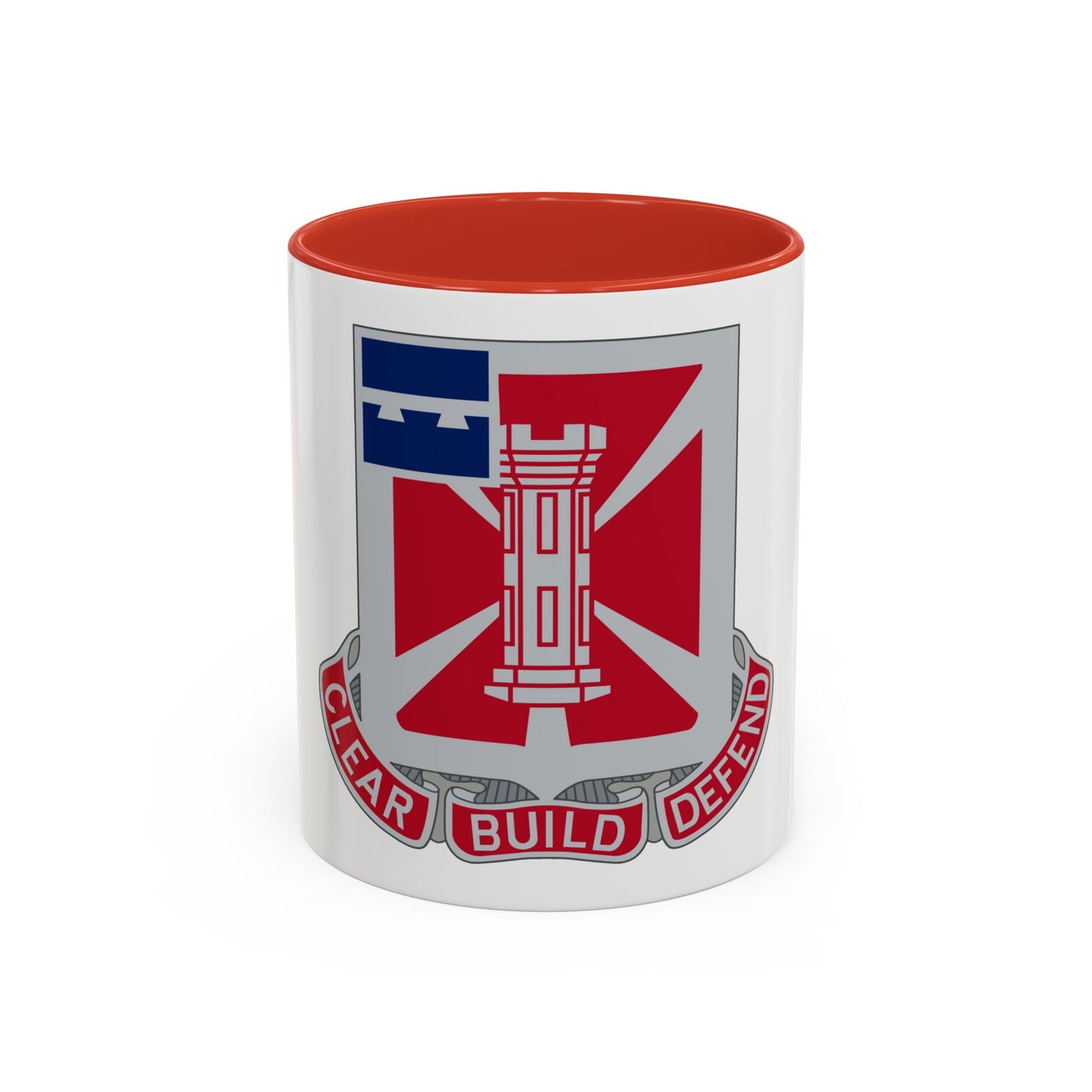 363 Engineer Battalion (U.S. Army) Accent Coffee Mug