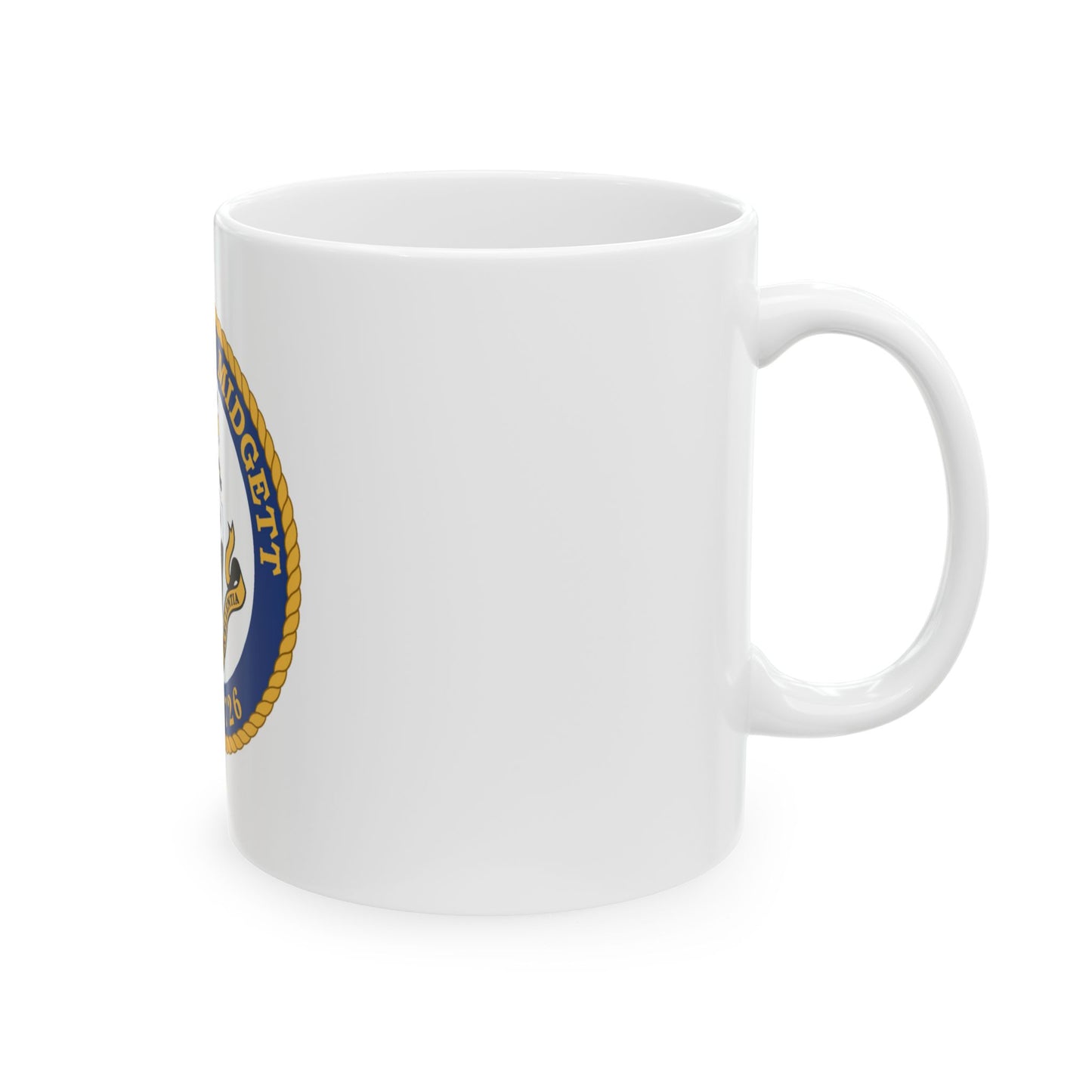 USCGC John Midgett WHEC 726 (U.S. Coast Guard) White Coffee Mug