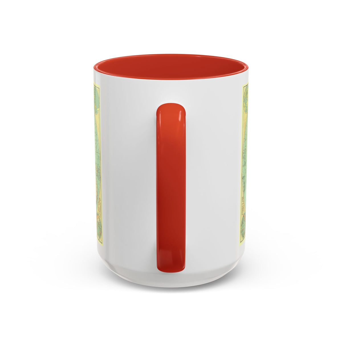 World Map (1935) (Map) Accent Coffee Mug