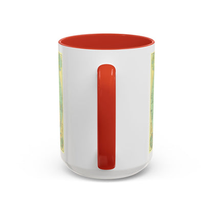World Map (1935) (Map) Accent Coffee Mug