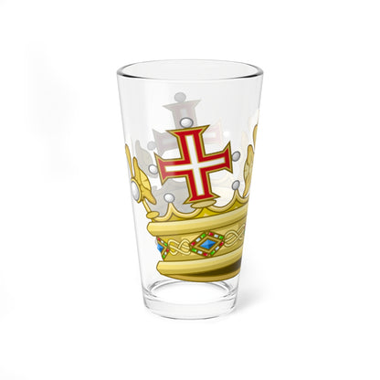 Coronet of a Prince-ss of Savoy (Italy) (Coat of Arms) Pint Glass 16oz