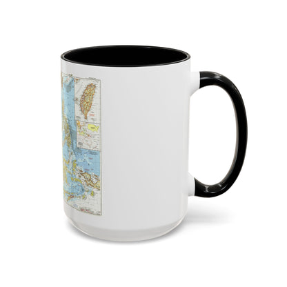 Asia - Southeast (1955) (Map) Accent Coffee Mug