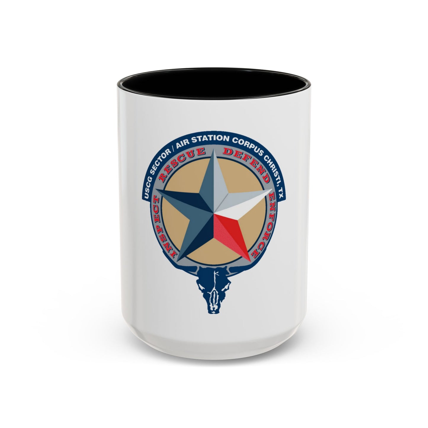 USCG Sector AS Corpus ChristiTX (U.S. Coast Guard) Accent Coffee Mug