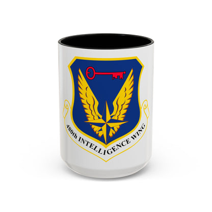 480th Intelligence Wing (U.S. Air Force) Accent Coffee Mug