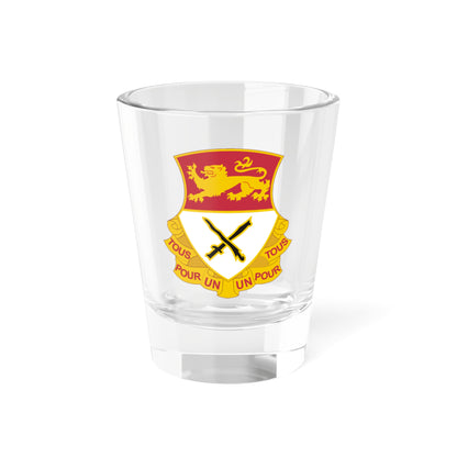 Verre à liqueur du 15e régiment de cavalerie (armée américaine) 1,5 oz