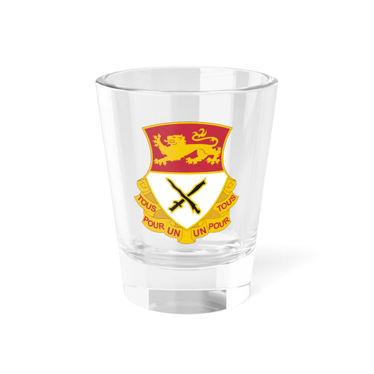 Verre à liqueur du 15e régiment de cavalerie (armée américaine) 1,5 oz