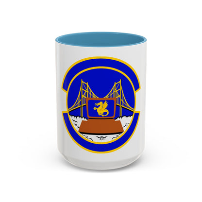 349 Force Support Squadron AFRC (U.S. Air Force) Accent Coffee Mug