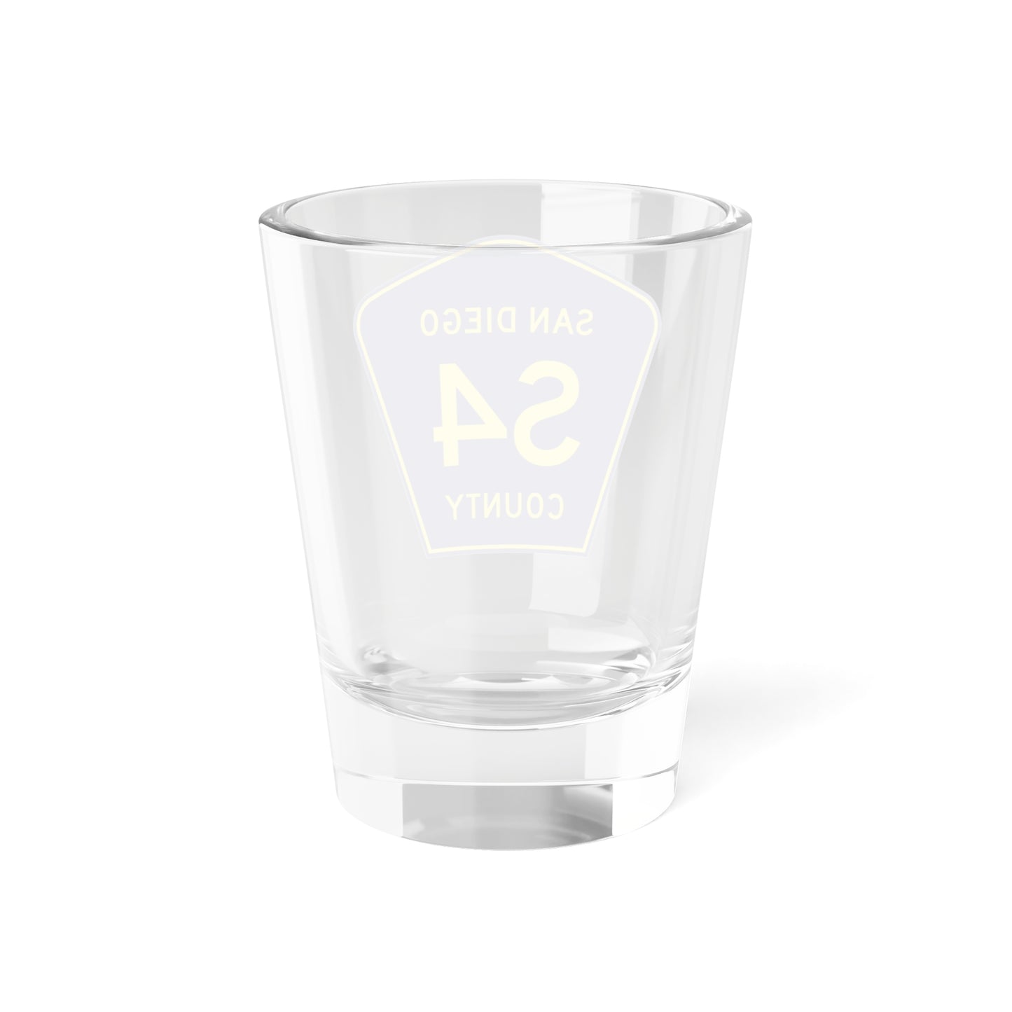 San Diego County S4 (California) (Road Sign) Shot Glass 1.5oz