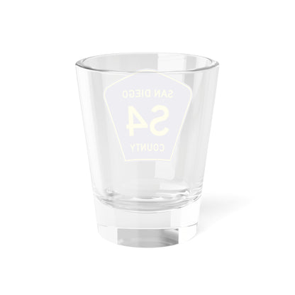 San Diego County S4 (California) (Road Sign) Shot Glass 1.5oz