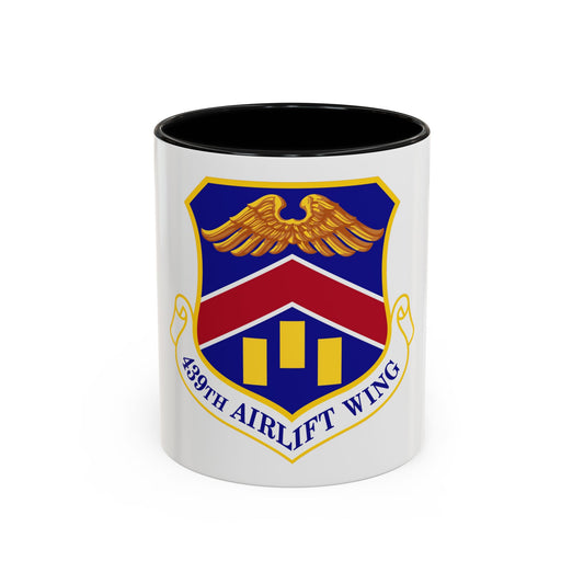 439th Airlift Wing (U.S. Air Force) Accent Coffee Mug