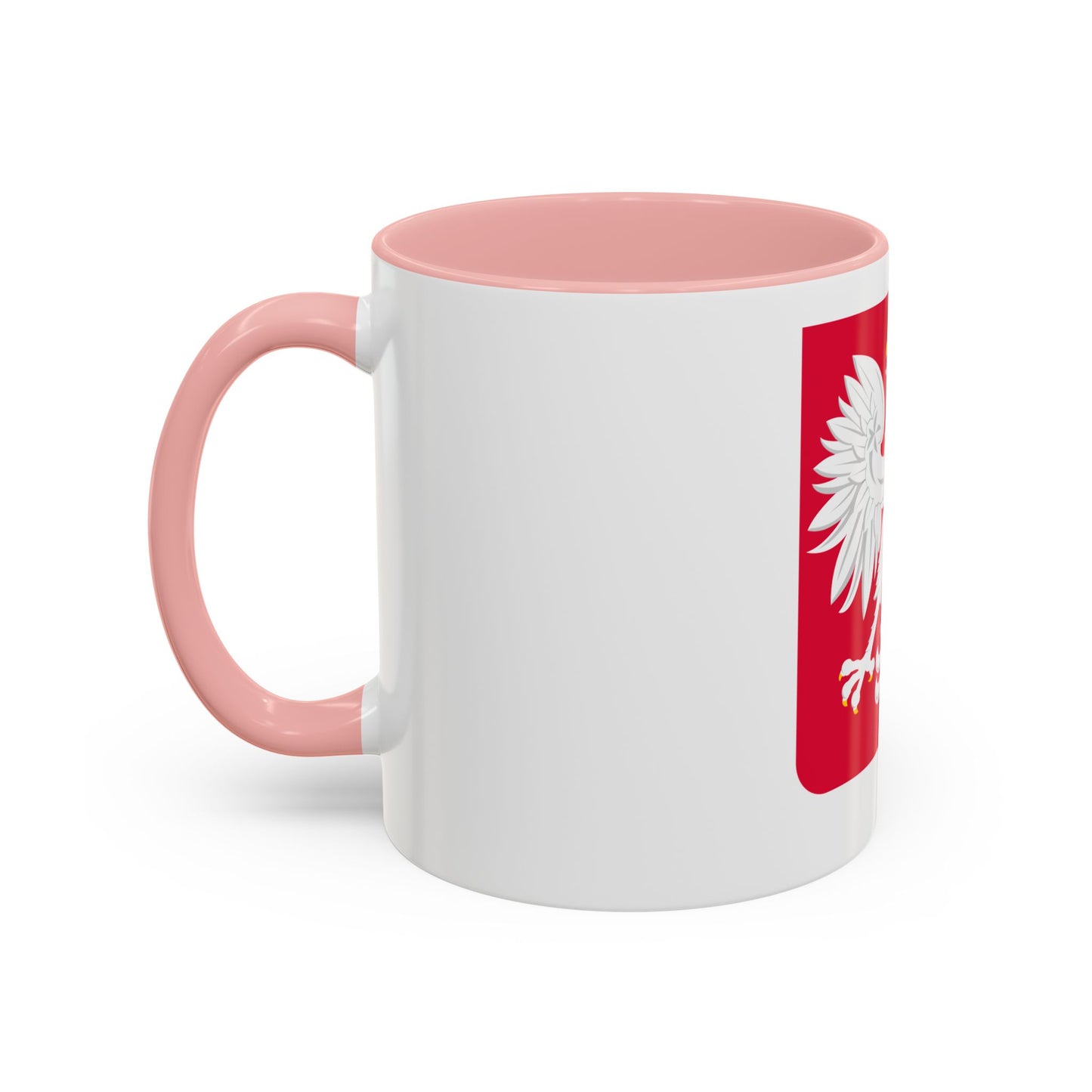 Coat of arms of Poland (1980-1990) - Accent Coffee Mug