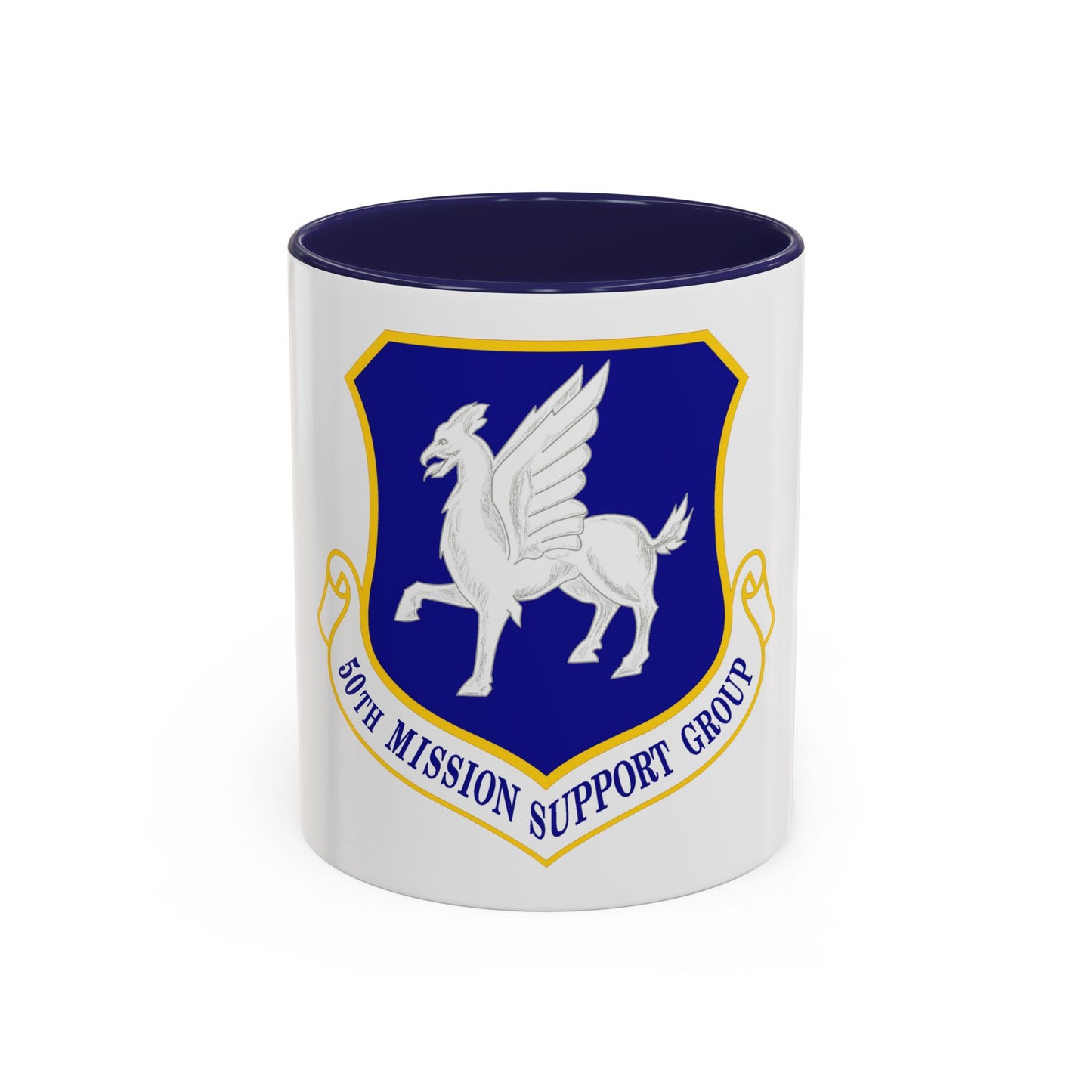 50th Mission Support Group (U.S. Air Force) Accent Coffee Mug