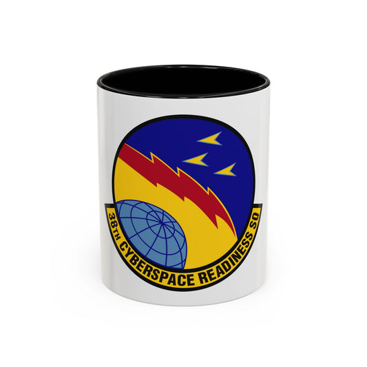38th Cyberspace Readiness Squadron (U.S. Air Force) Accent Coffee Mug