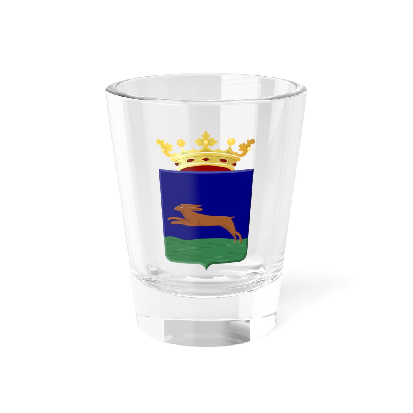 Haskerland wapen (Netherlands) (Coat of Arms) Shot Glass 1.5oz