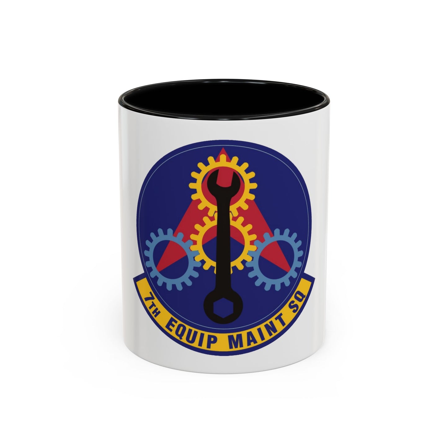 7th Equipment Maintenance Squadron (U.S. Air Force) Accent Coffee Mug