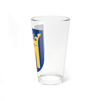 Medelstad vapen (Sweden) (Coat of Arms) Pint Glass 16oz